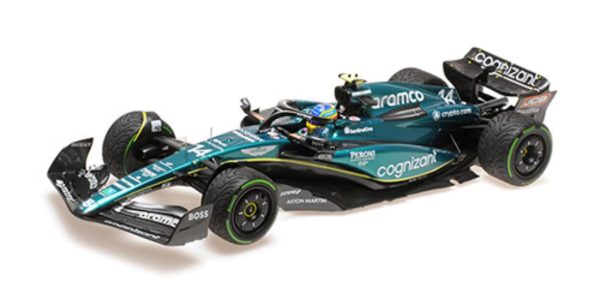 ASTON MARTIN ARAMCO COGNIZANT FORMULA ONE TEAM AMR23 #14 FERNANDO ALONSO 2nd MONACO GP 2023 Escala - 1:18 - Image 3