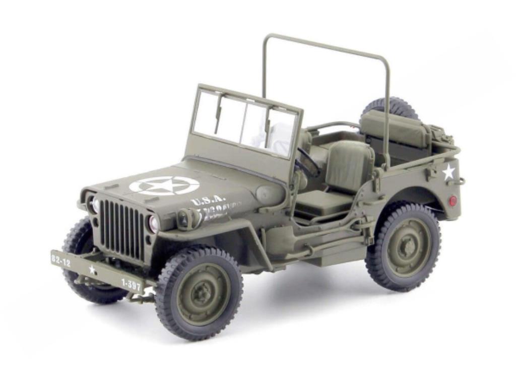 Jeep Willys U S Army Ton Version Escala Loja Online Burago Store