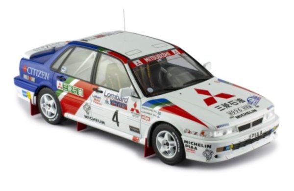 Mitsubishi GALANT VR-4 #4 VATANEN/BERGLUND RAC RALLY 1990 Escala 1:18 - Image 2