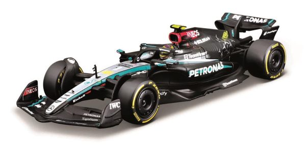 Mercedes Benz AMG W15 #44 LEWIS HAMILTON 2024 With Helmet Escala - 1:43