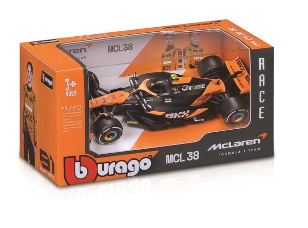 Mclaren MCL 38 #4 LANDO NORRIS 2024 Escala - 1:43 - Image 2