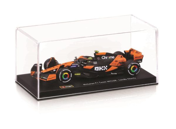 Mclaren MCL 38 #4 LANDO NORRIS 2024 With Helmet Escala - 1:43 - Image 3