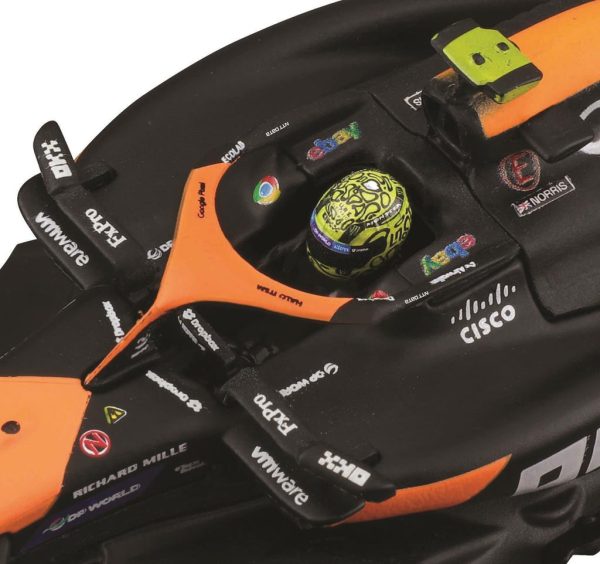 Mclaren MCL 38 #4 LANDO NORRIS 2024 With Helmet Escala - 1:43 - Image 2