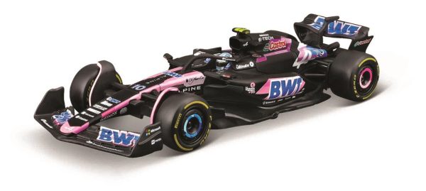 BWT Racing ALPINE A524 #10 PIERRE GASLY 2024 With Helmet Escala - 1:43