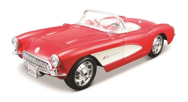 Chevrolet CORVETTE CABRIOLET 1957 'KIT' Escala - 1:24