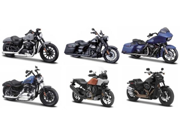 Harley-davidson SET 12 st. NO: 43 Escala 1:18