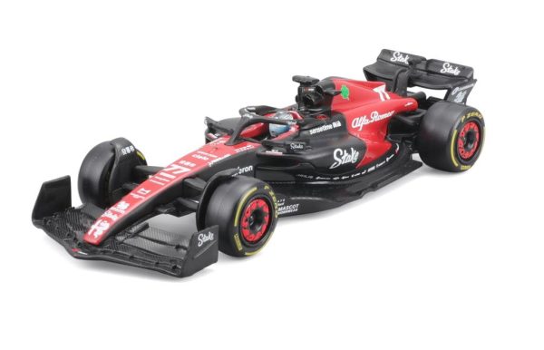 Alfa Romeo F1 C43 #77 VALTTERI BOTTAS 2023 With Helmet Escala 1:43