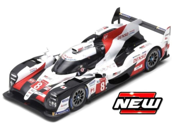 Toyota TS050 HYBRID #8 BUEMI/DAVIDSON/NAKAJIMA 8th 24H LE MANS 2017 - Escala 1:43