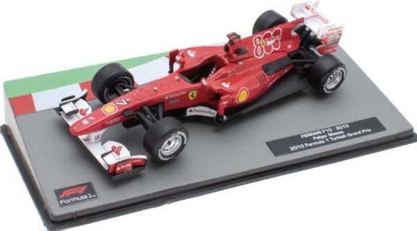 Ferrari F10 #7 FELIPE MASSA TURKISH GP 2010 - Escala 1:43