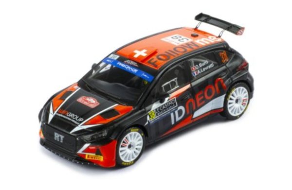 Hyundai i20 N #38 BURRI/LEVRATTI WRC2 RALLY MONTE CARLO 2023 Escala 1:43